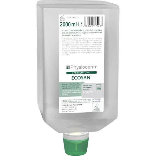 Peter Greven Physioderm® Ecosan Handwaschpaste 2000ml Faltflasche