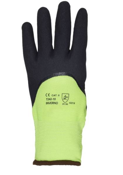 Winter-Handschuhe Latex-Beschichtung EN388 4.2.2.1.X