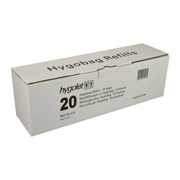 Hygienebeutel zu Hygobag und Wallbox AiO - 1 Karton à 20 Boxen